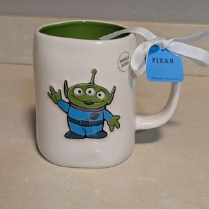 Rae Dunn Pixar Alien Mug with Green Interior